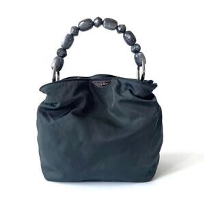 Christian Dior Authentic Vintage Nylon Maris Pearl Handbag